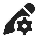 Pen Settings SVG Icon